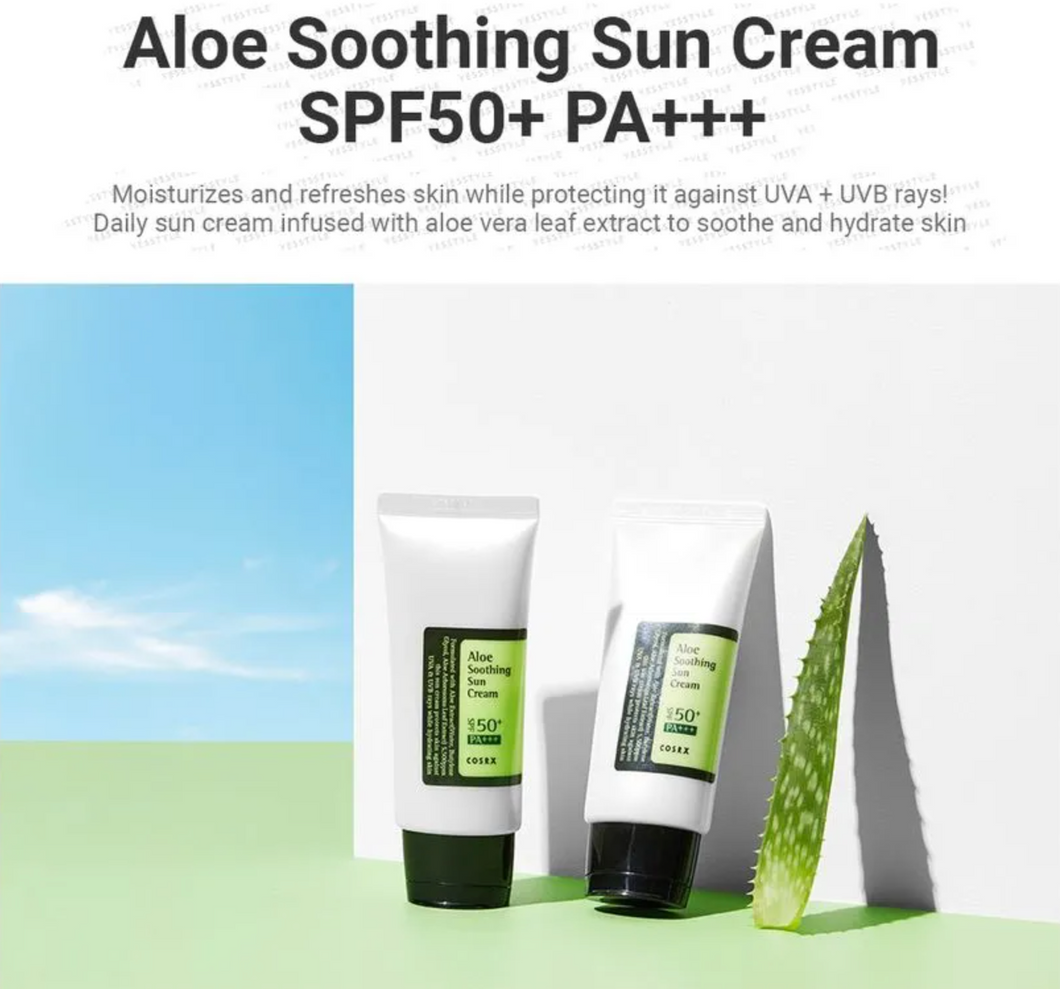 COSRX - Aloe Soothing Sun Cream