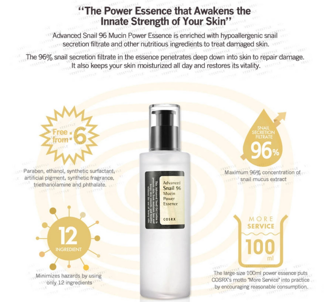 COSRX - Advanced Snail 96 Mucin Power Essence